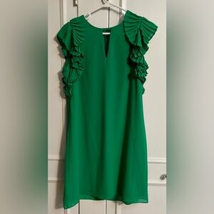 Vince Camuto Kelly green cocktail dress. NWOT! Worn once! Size 8.